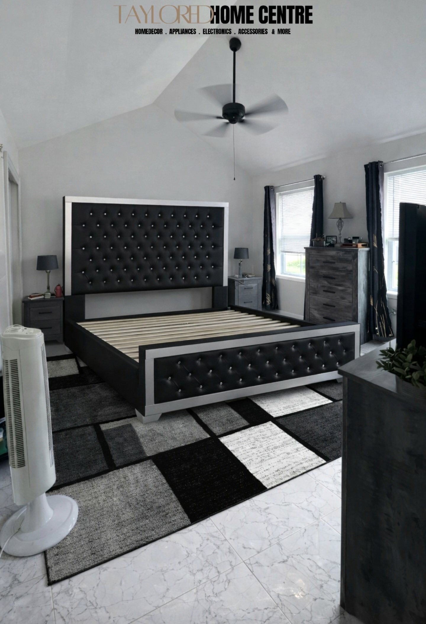 Barret Vegan Leather Standard Bed Queen Size_4