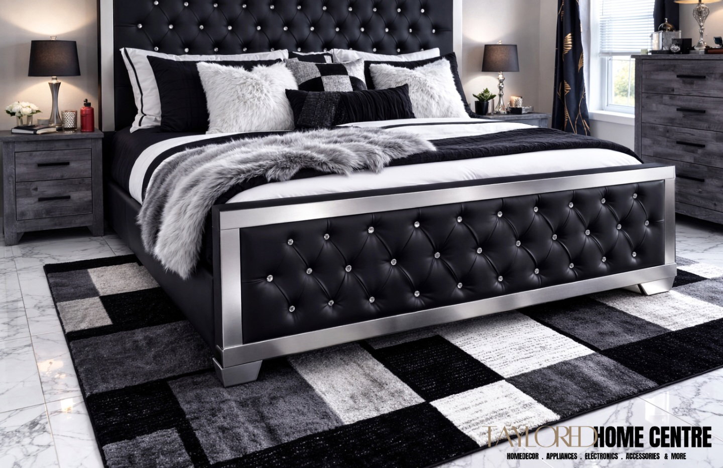 Barret Vegan Leather Standard Bed Queen Size_2