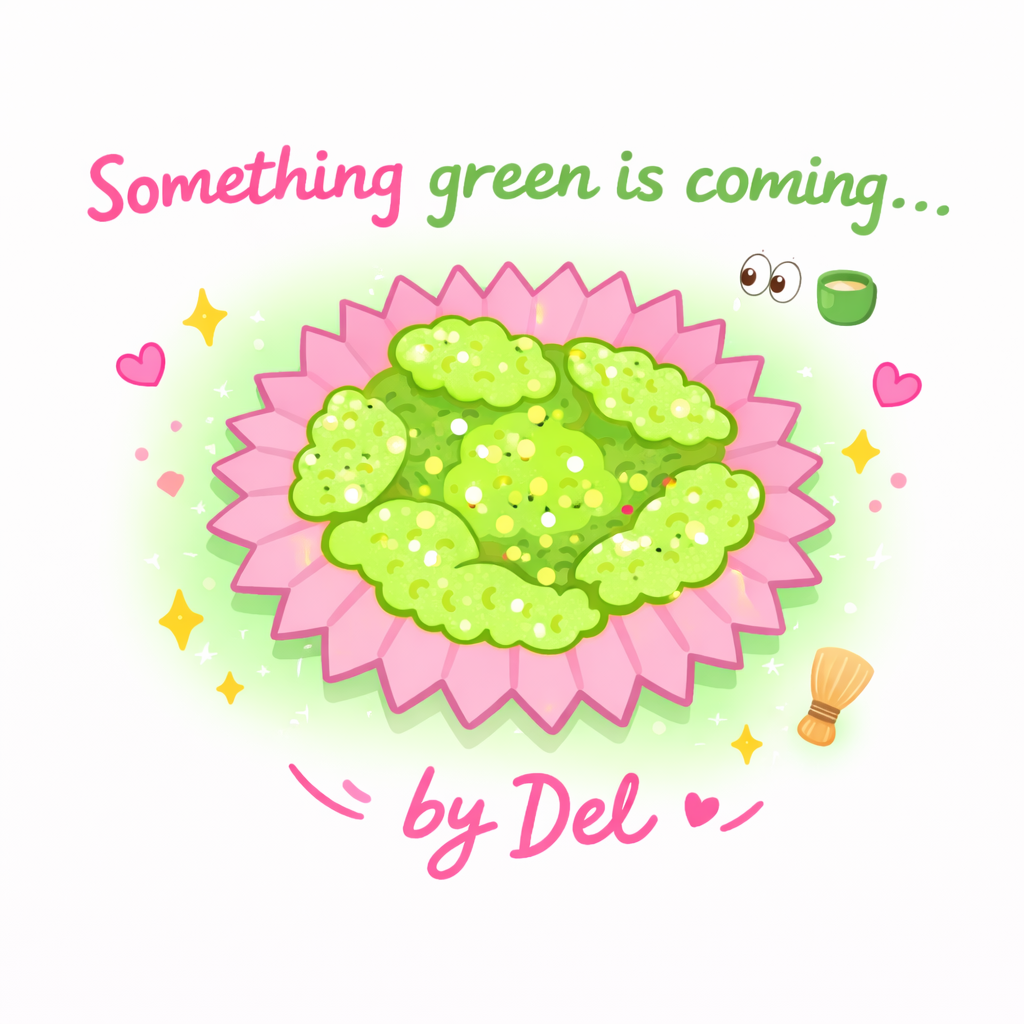 matcha white chocolate cornflakes ( small tub )_0