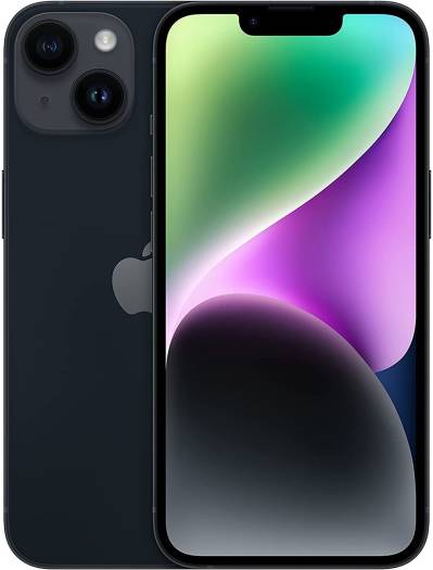 Apple iPhone 14, 6.1" Super Retina XDR Display, A15 Bionic Chip, 128GB Storage, 5G / Wifi Network, iOS 16, 12 + 12 / 12 MP Camera, Face ID, International Version