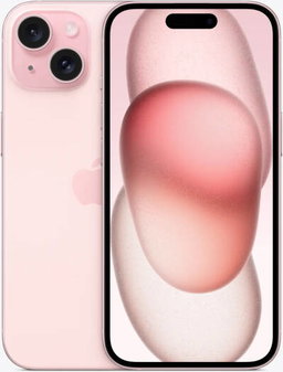 Apple iPhone 15, 6.1" Super Retina XDR OLED Display, A16 Bionic Chip, 6-Core CPU, 5-Core GPU, 16-Core Neural Engine, 128GB Storage, 5G/Wi-Fi, Facetime, INTL Version