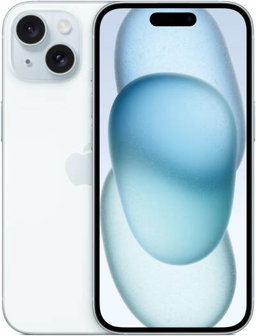 Apple iPhone 15, 6.1" Super Retina XDR OLED Display, A16 Bionic Chip, 6-Core CPU, 5-Core GPU, 16-Core Neural Engine, 128GB Storage, 5G/Wi-Fi, Facetime, INTL Version