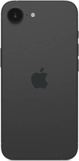 Apple iPhone 16e Mobile Phone, 6.1" Super Retina XDR OLED Display, A18 6-Core CPU, 4-Core GPU, 16-Core Neural Engine, 8GB RAM + 128GB Storage, 4005mAh Battery, International, Black_1
