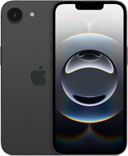 Apple iPhone 16e Mobile Phone, 6.1" Super Retina XDR OLED Display, A18 6-Core CPU, 4-Core GPU, 16-Core Neural Engine, 8GB RAM + 128GB Storage, 4005mAh Battery, International, Black