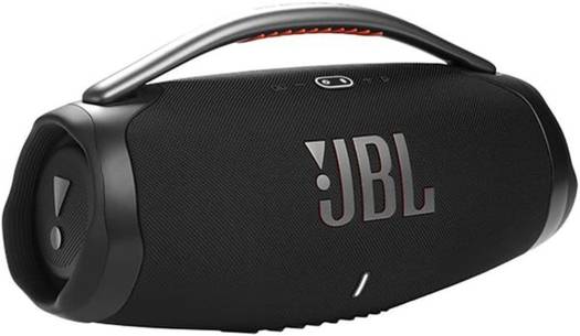 JBL Boombox 3 Portable Bluetooth Speaker, 3-Way Speaker, Metal Carry Handle with Silicone Grips, 1x Woofer, 2x Midrange & 2x Tweeters, Up to 24H of Playback, Pair Up to 2 Devices_0