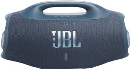 JBL Boombox 4 Portable Bluetooth Speaker, 2x 65W RMS Woofer Power, 37Hz - 20kHz Frequency Response, Two Bast Boost Settings, Up to 28 Hours Playing Time, IP68 Waterproof & Dustproof, Black 