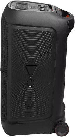 JBL PartyBox Stage 320 Portable Bluetooth Speaker, With Wheels, 5.4 Bluetooth, 240W, Splash Proof, Multi Speaker Connection, Dual Mic & Guitar Inputs, 18 Hours Max Playing Time