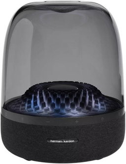 Harman Kardon Aura Studio 4 Wired Speaker, Bluetooth Feature, 40mm x6 Mid-High Range Transducers, 130mm Subwoofer, Bluetooth 4.2 Connectivity, 2x 15W RMS + 100W RMS
