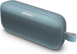 Bose SoundLink Flex Bluetooth Portable Wireless Speaker, Waterproof, Up to 12 Hours of Battery Life, Personalize Audio Via Bose Connect App, For Outdoor Travel, Stone Blue