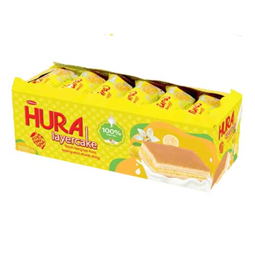 Vanilla lemon flavor hura layer cake