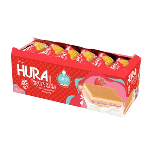 Strawberry flavor hura layer cаке_0