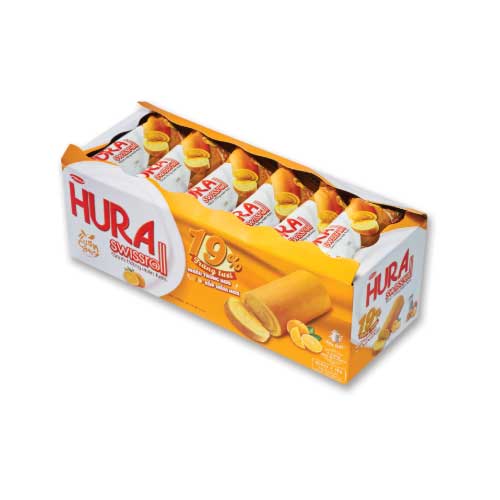 Orange flavor hura swissroll
