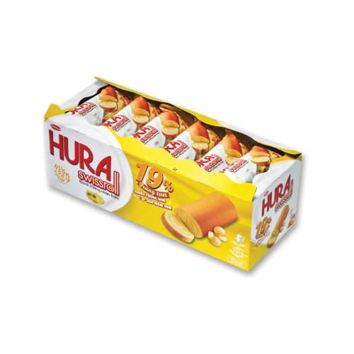 Butter milk flavor hura swissroll
