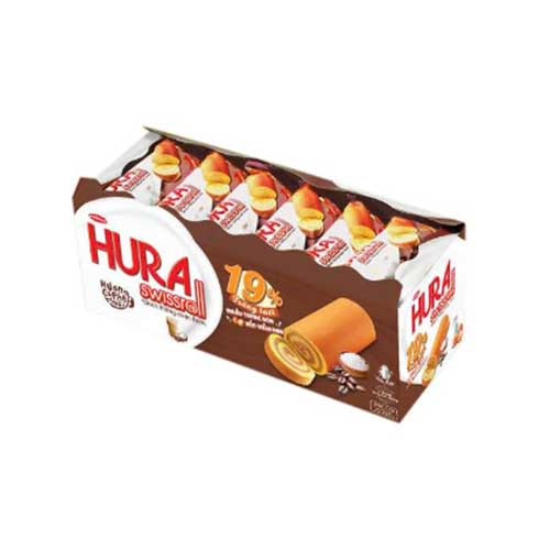 Salty coffee flavor Hura swiss roll