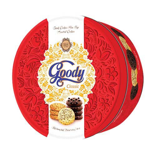 Goody classic assorted Cookies in tin
