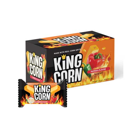 Paprika flavor Corn sticks