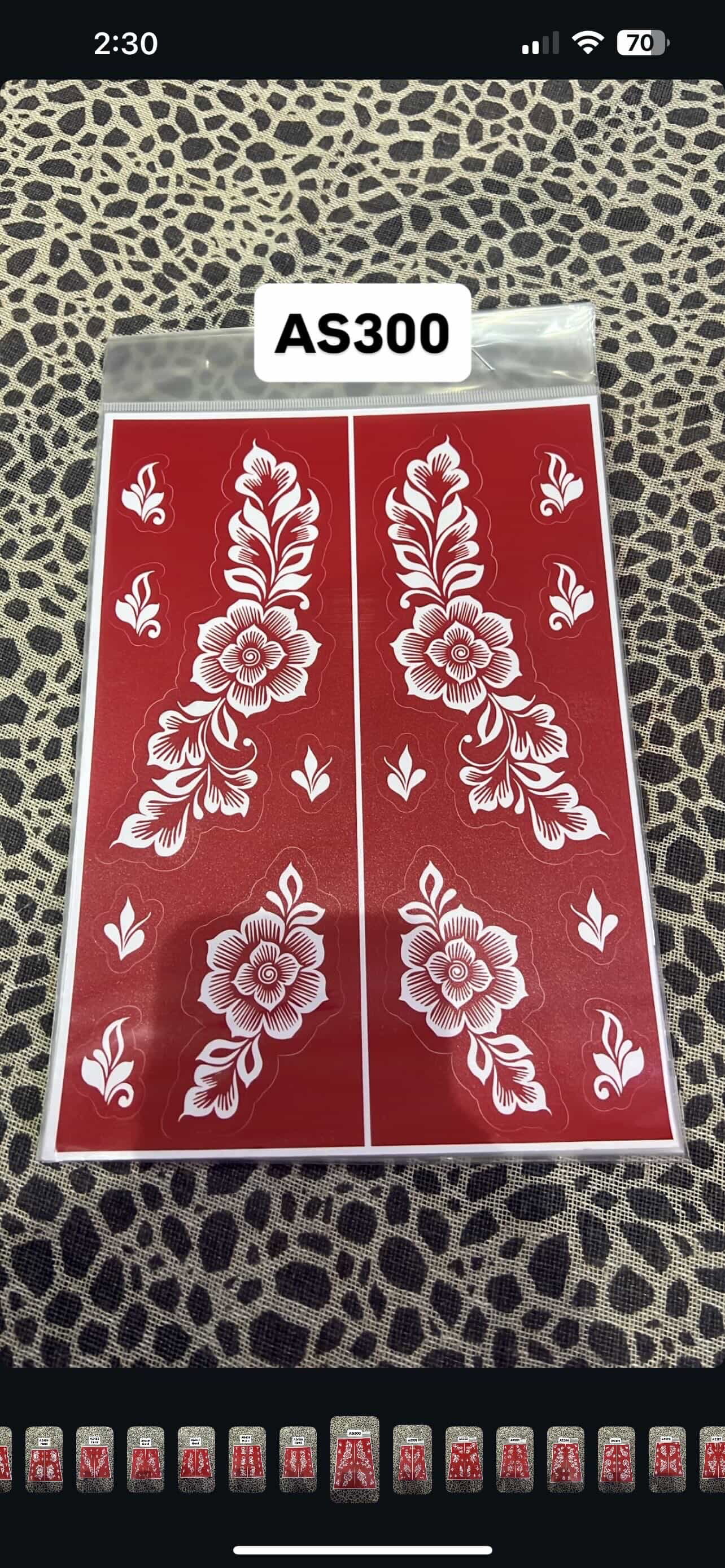 Henna Stencils high quality _10