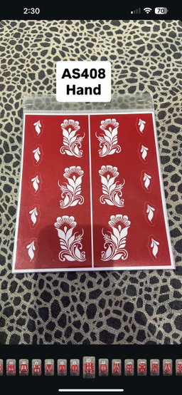 Henna Stencils high quality 