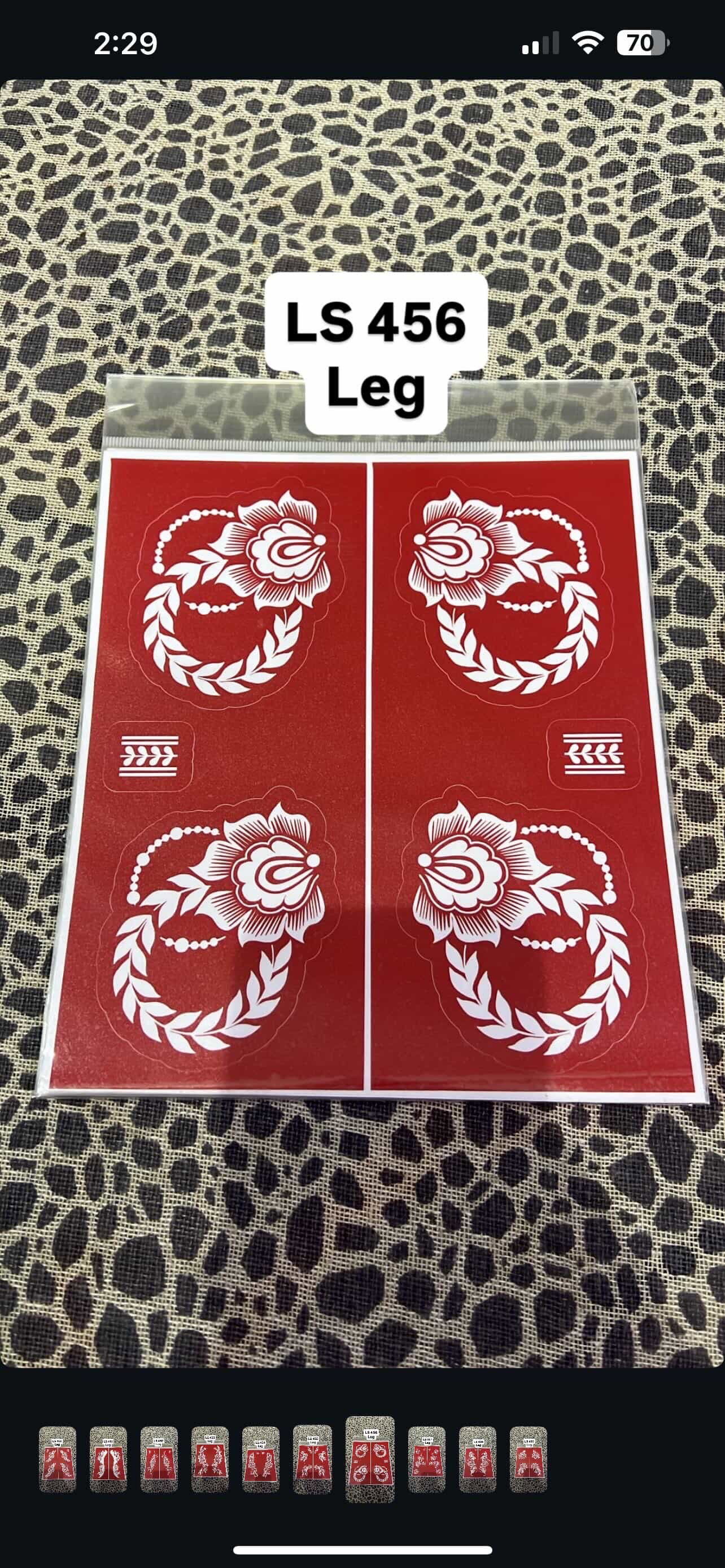 Henna Stencils high quality _6