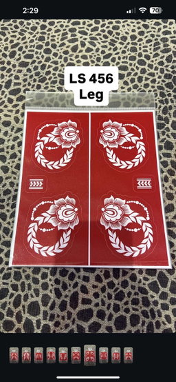 Henna Stencils high quality 
