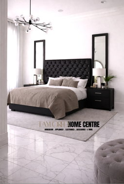 Upposted Headboard Size KING & QUEEN (Available In Black, White, Grey & Brown