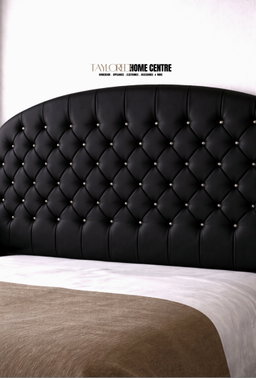Upposted Headboard Size king & Queen (Available In Black, White & Grey