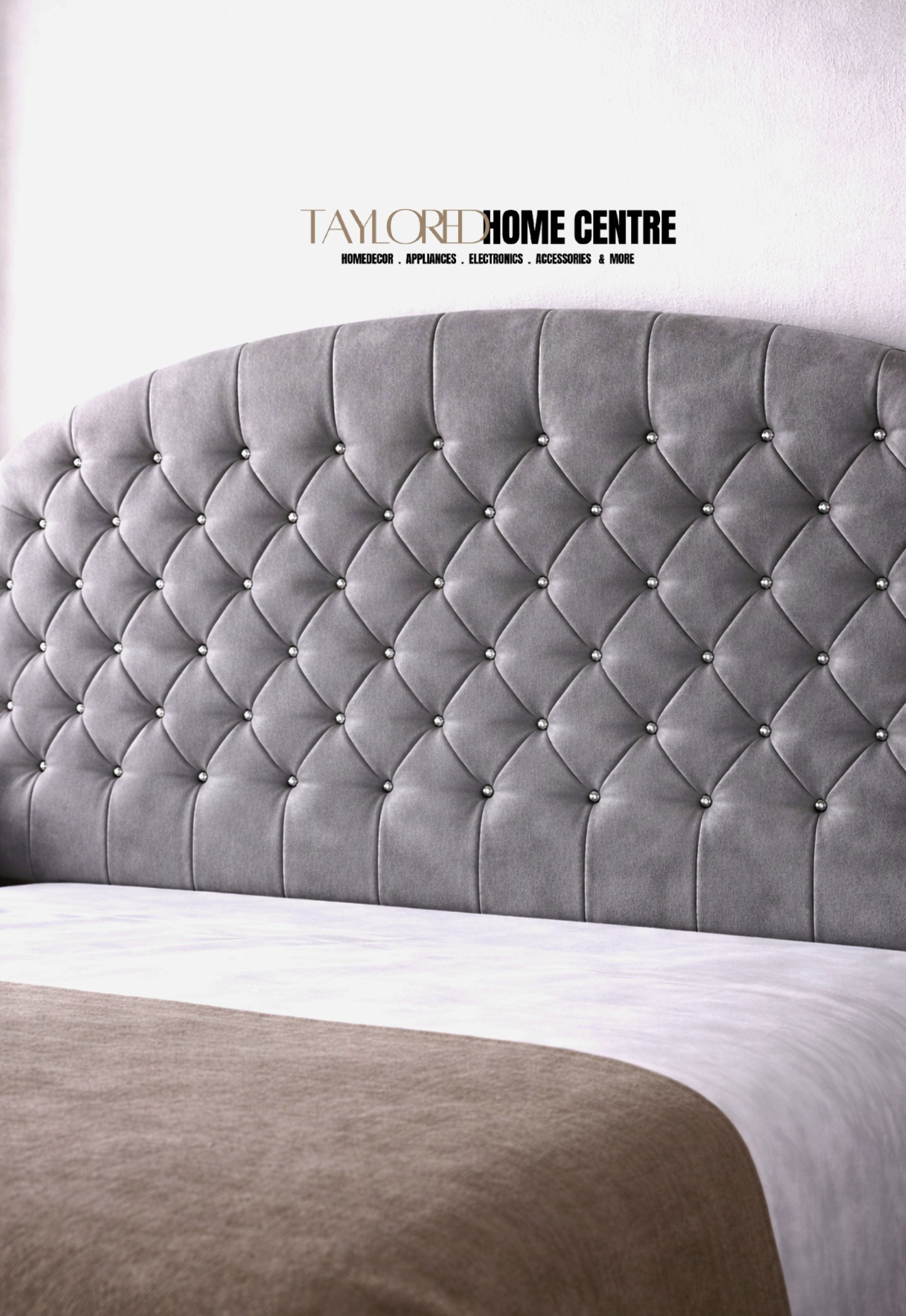 Upposted Headboard Size king & Queen (Available In Black, White & Grey_4