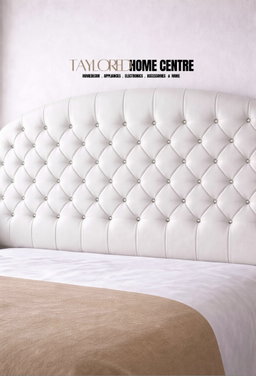 Upposted Headboard Size king & Queen (Available In Black, White & Grey