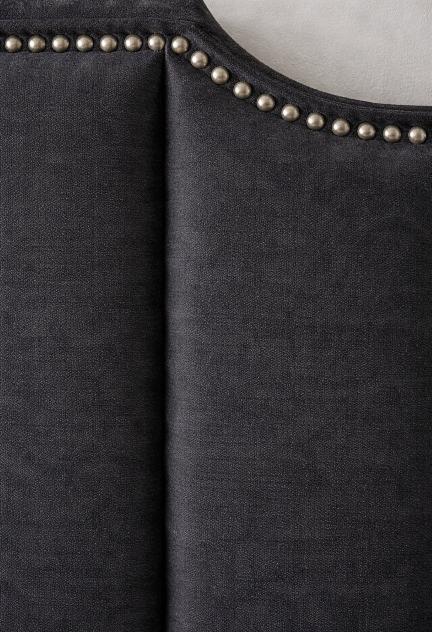 Upposted Headboard Black Colour Size KING_6