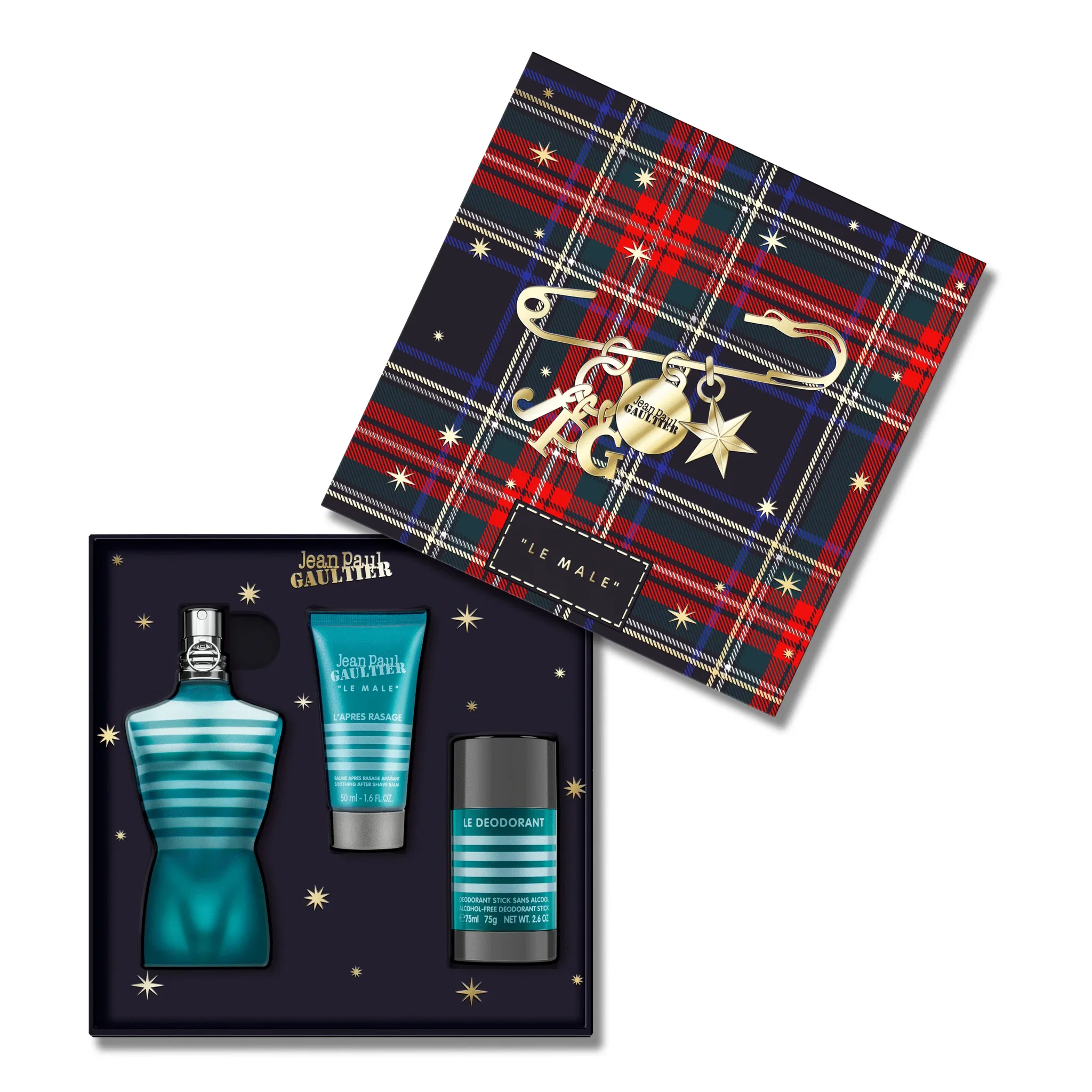 Jean Paul Gaultier Le Male Eau de Toilette Perfume Gift Set 125ML for men_0