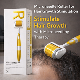 جهاز ديرما رول إبر تيتانيوم (لتحفيز نمو الشعر)  
GTSroller Derma Roller 0.5mm