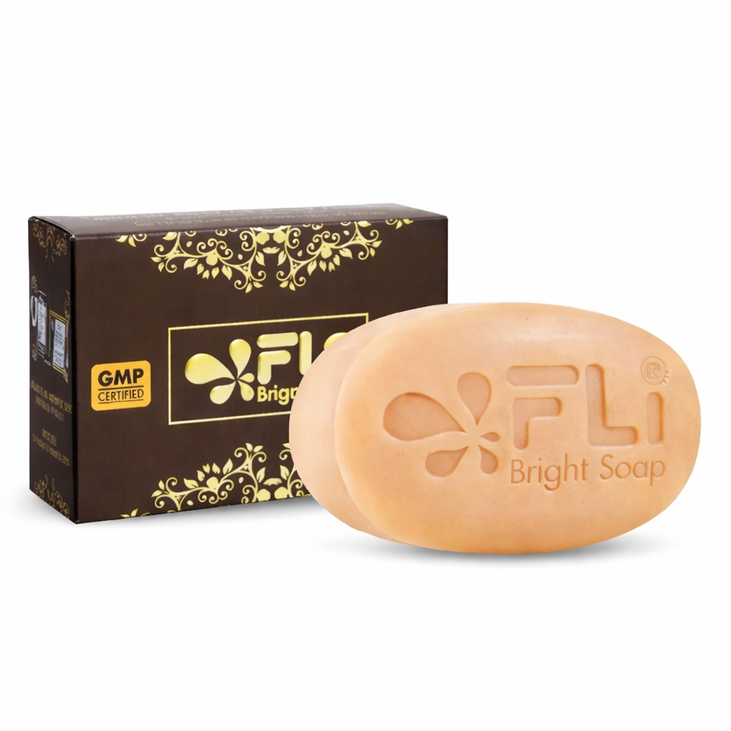 الصابونة العشبية FLi لتصفية البشرة  
 FLI Herbal Bright Soap_1