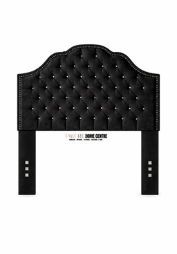 Upposted Headboard  Size King (Available In Black, Silver, Cream