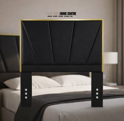 Upposted Headboard Size King (Available In Black, Brown & Grey