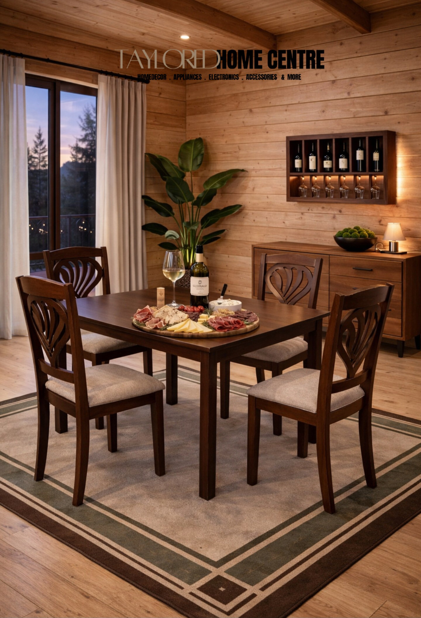 5 pcs Dining table set _1