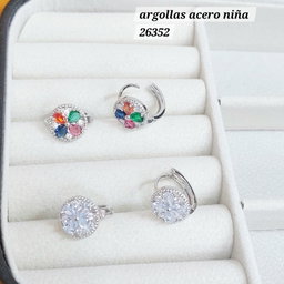 Argollas de Acero Inoxidable 