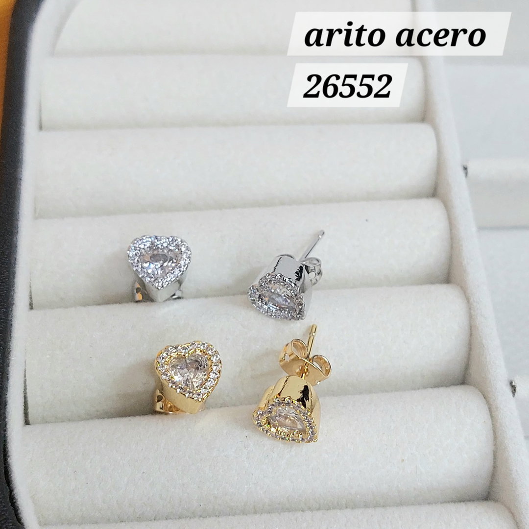 Aretes De Acero Inoxidable 