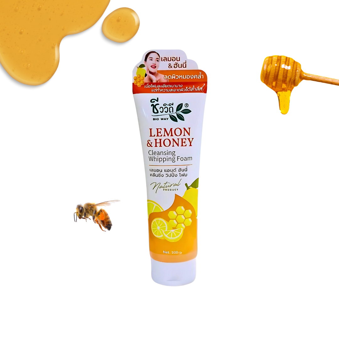 غسول رغوي بالليمون والعسل للبشرة الدهنية والمختلطة 
  Chivavithi Lemon & Honey Cleansing Whipping Foam

_1
