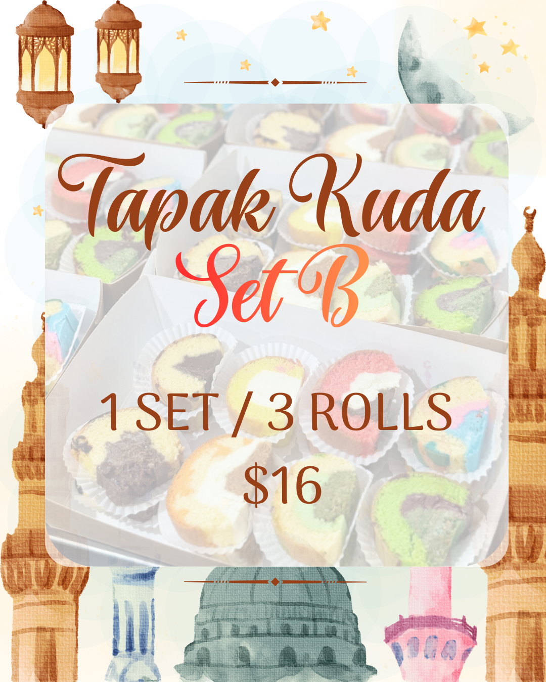 TAPAK KUDA SET (B) SERIES