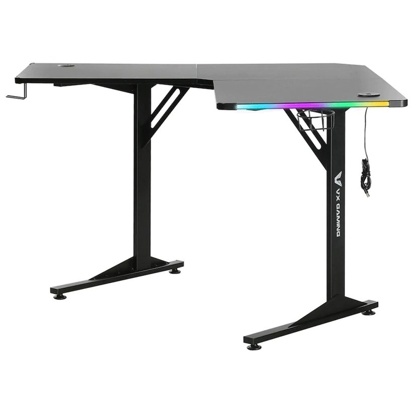 VX Gaming Rampage Gaming Desk with RGB Lights