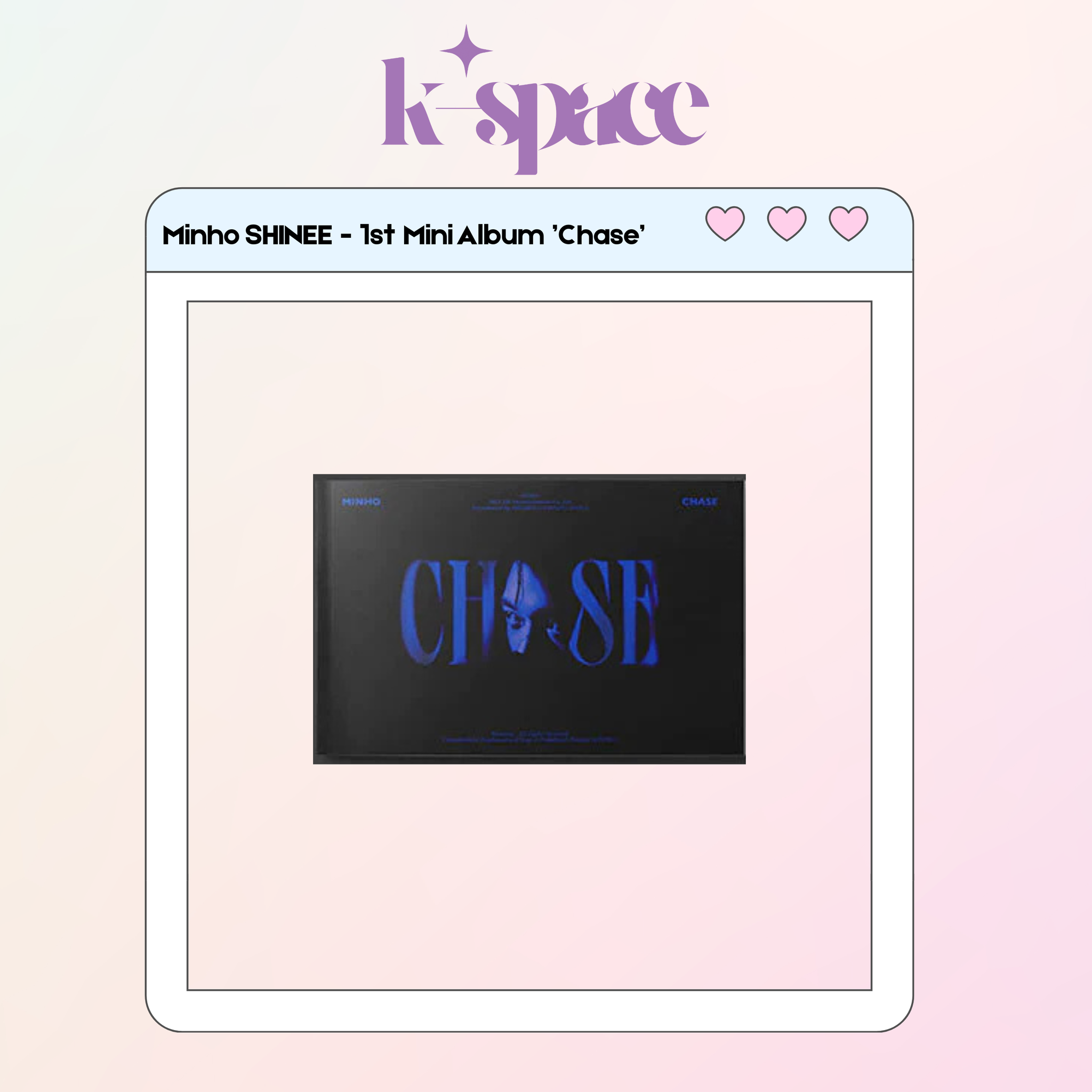 Minho SHINEE - 1st Mini Album ’Chase’_0