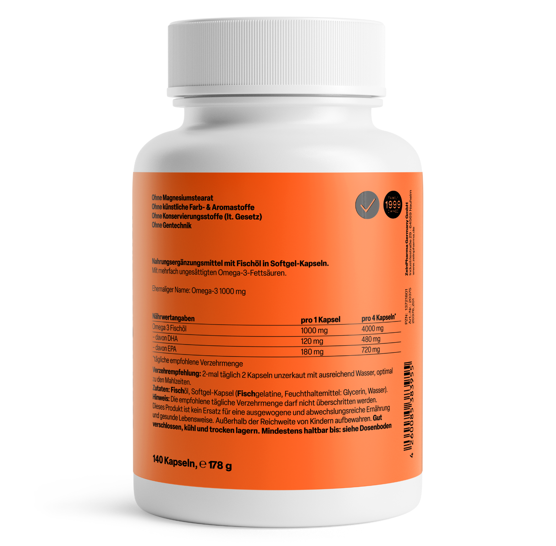 Omega-3 Essence L Softgel-kapseln 1000 Mg 140 Capsule_1