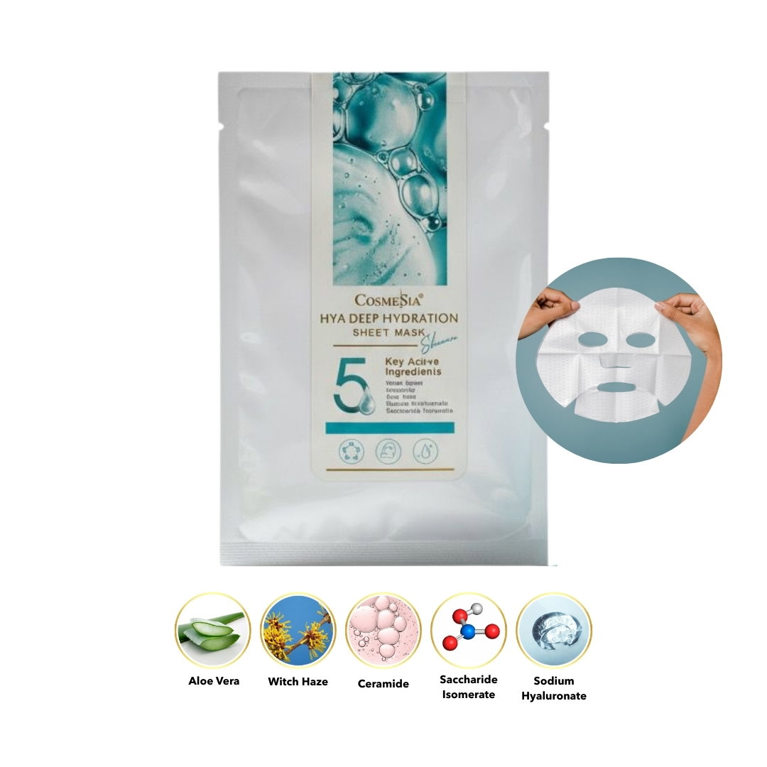 ماسك الهيالورونيك للترميم و الترطيب العميق
 HYA Deep Hydration Sheet Mask_0