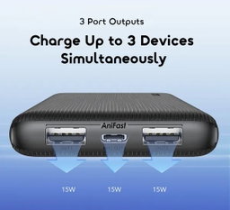 Oraimo OPB-1102 PowerFlow B11 10000mAh Power Bank with 15W Type-C Charging