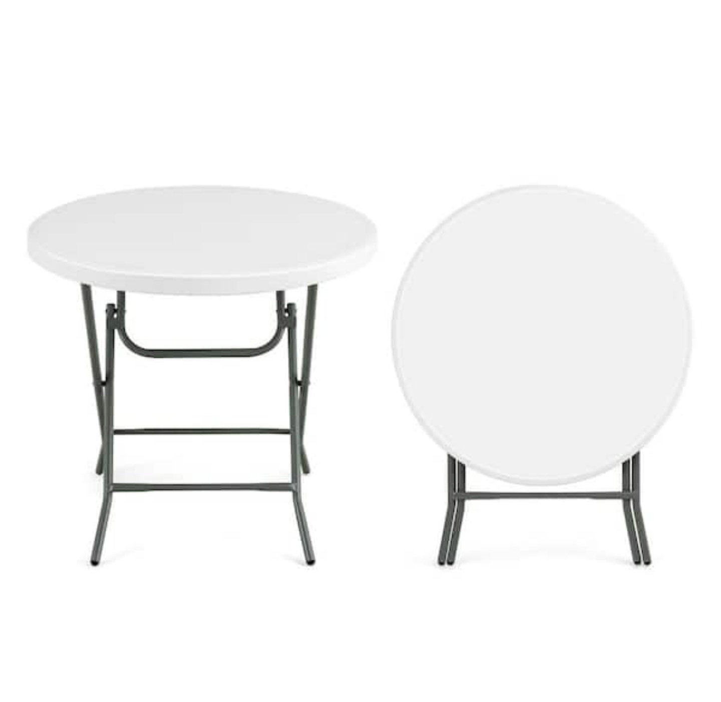 ROUND Plastic Folding Table_4