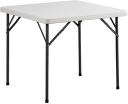 Table For Party Desk Folding Table Outdoor Table Folding Square Table, Portable Home Outdoor Dining Table, High-strength Thickened Folding Table, Waterproof, Anti-stain, Anti-shock 