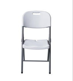 Outdoor folding chair - white