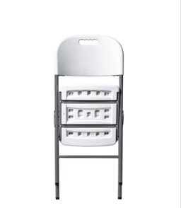 Outdoor folding chair - white