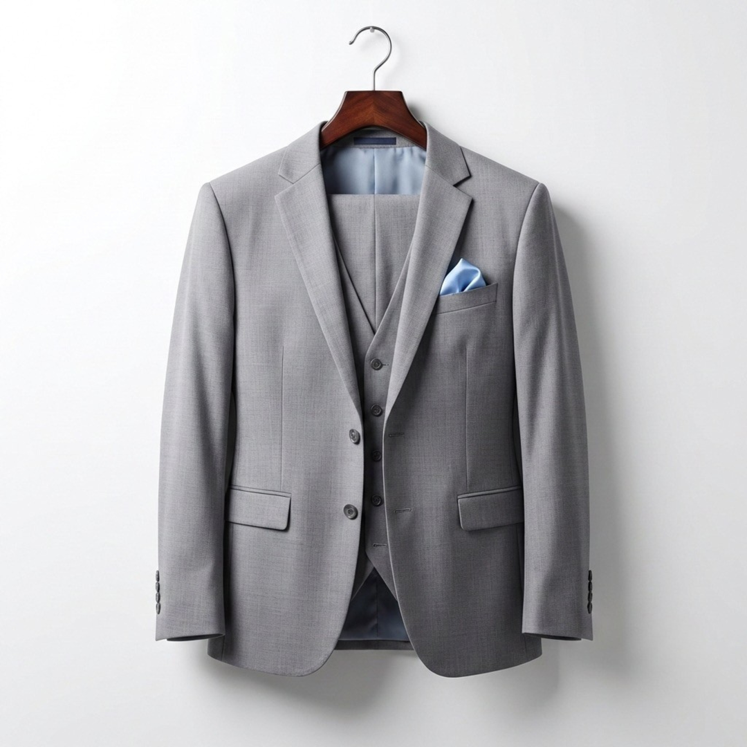 LIGHT GREY SUIT 