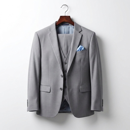 LIGHT GREY SUIT 